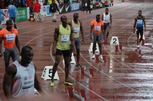 Usain Bolt est un habitué du meeting de Lausanne, ici en 2009